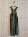 REF 72202 100% LINEN CHEST STYLE DRESS: White