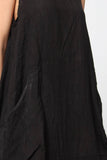 Sleeveless long dress REF. 8466: Khaki