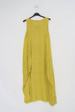 Sleeveless long dress REF. 8466: Khaki