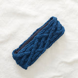 PESHA Cable Knit Wool Lined Earwarmer Headband: Mustard Yellow