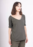 69461 BASIC COTTON TSHIRT: CAMEL