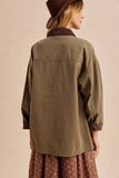 BARN JACKET: COGNAC / L