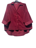 48902 FINE-WALE CORDUROY SHIRT: MARINE