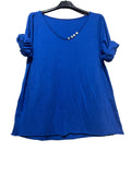 69461 BASIC COTTON TSHIRT: Brun