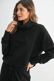 Lounge Layer Long Sleeve Turtleneck: CAMO GREEN / S:M:L (2:2:2)