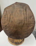 Leather  IVY cap  Newsboy Gatsby Cabbies Flat Drive Unisex: XL