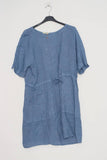 100% linen dresses REF. 1436: Khaki