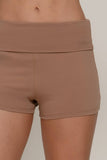 Yoga Short Short Pants: Olv-True Olive / M