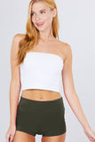 Yoga Short Short Pants: Olv-True Olive / S