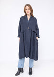 1142 SPRING SUMMER CLOTHING LINEN JACKET: MUSTARD