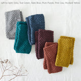 VARGA Unisex Banana Yarn Wristwarmers: Saffron Orange