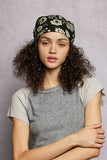 Floral Patterned Multi Style Wrap Scarf: CREAM MULTI / OS