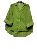 48902 FINE-WALE CORDUROY SHIRT: CAMEL