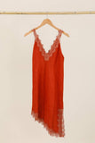 100% Linen Dress REF. 73696: Duck Green