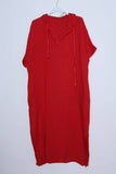 Short Dresses in 100% Linen REF. 1493: Green / Unique