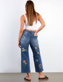 Meadow Kiss Jeans: Shine Blue / 25