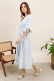 Linen dress REF. 72341: Wasabi