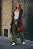 Rainbow Long Cardigan