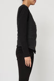 Sleeveless shirt in 100% Linen REF. 5146: White / S/M-L/XL