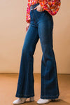 A washed denim pant -JP5833.: LIGHT INDIGO / SMALL