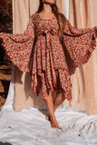 Hippie Bohemian Fairy Dress, Elastic Fairy Skirt: Green / Forest Fairy / Sleeveless Dress Only / PLUS