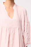 100% linen dress REF. 1109: Khaki