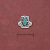 Turquoise Ring w/ Swirls: #6