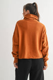Lounge Layer Long Sleeve Turtleneck: CAMO GREEN / S:M:L (2:2:2)