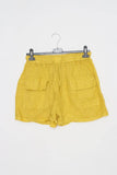 Short in 100% Linen REF. 8570: Navy