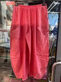 100% Linen Trousers REF. 9530: Taupe
