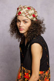 Floral Patterned Multi Style Wrap Scarf: CREAM MULTI / OS