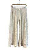 Cotton Wide Leg White Soft Palazzo Pant KTX2555: One Size
