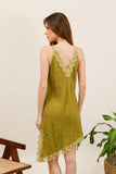 100% Linen Dress REF. 73696: Beige