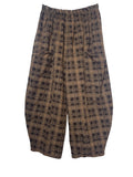 28403 CORDUROY PANTS WITH POCKETS, 100% COTTON: Black