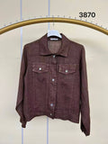 Linen Shirt REF. 3870: Wasabi