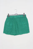 Short in 100% Linen REF. 8570: Navy