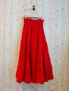 REF 80212 100% LINEN SKIRT: SOFT BLUE