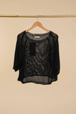 Cotton knit sweater 1652 100% cotton: Brown