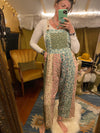 Straight Flowy leg jumpsuit ivories