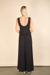 NP70810-Casual Ribbed Knit Sleeveless Jumpsuit: BLACK / S-M-L/2-2-2