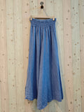 REF 30201 WIDE LEG LINEN PANTS 100%: CAMEL