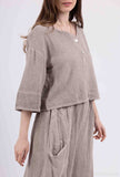 Top buttons 15781: Taupe