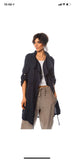 100% Linen Vest REF. 9679: White