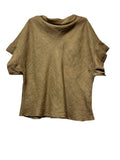 3408 LINEN BLOUSE: ROUILLE
