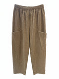 28403 CORDUROY PANTS, 100% COTTON: ROUILLE