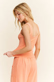 Mineral Washed Everyday Basic Tanktop HT6504: Ash Oak / S-M-L / 2-2-2