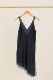 100% Linen Dress REF. 73696: Wasabi