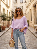 18415 TOP IN LINEN SPRING SUMMER CLOTHING: MOLE