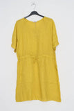100% linen dresses REF. 1436: Khaki
