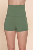 Yoga Short Short Pants: Olv-True Olive / M